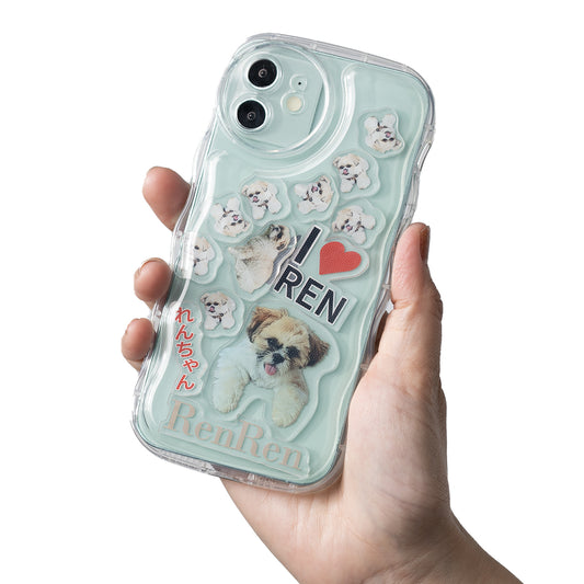オリジナルが作れるシャカシャカスマホケース