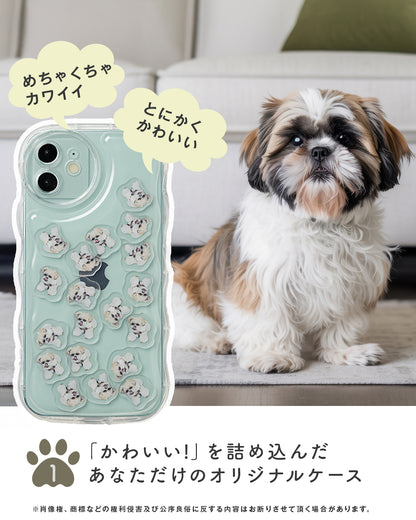 iPhone オリジナルが作れるシャカシャカスマホケース