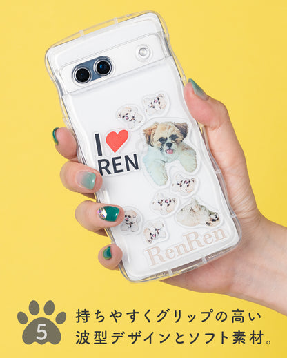 google pixel 8a / 7a対応オリジナルが作れるシャカシャカスマホケース
