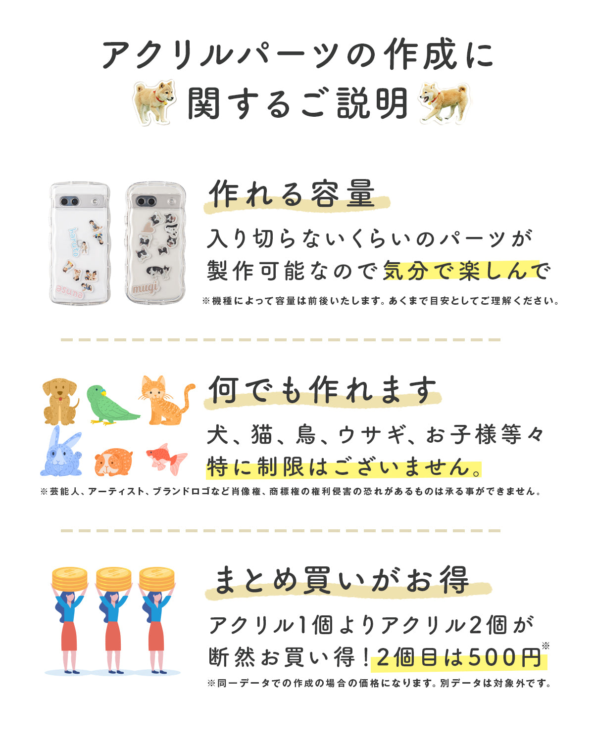 google pixel 8a / 7a対応オリジナルが作れるシャカシャカスマホケース